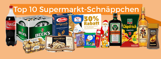 Top 10 Supermarkt-Schnäppchen der KW 51 - z.B. Ferrero Rocher für 1,99€