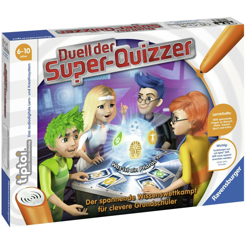 9,28€ auf Ravensburger tiptoi Duell der Super-Quizzer (008339) sparen