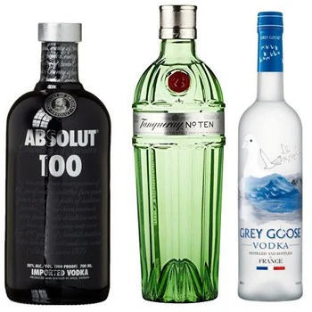 Spirituosen bis zu 40% reduziert - z.B. Grey Goose Wodka Original für 28,99€