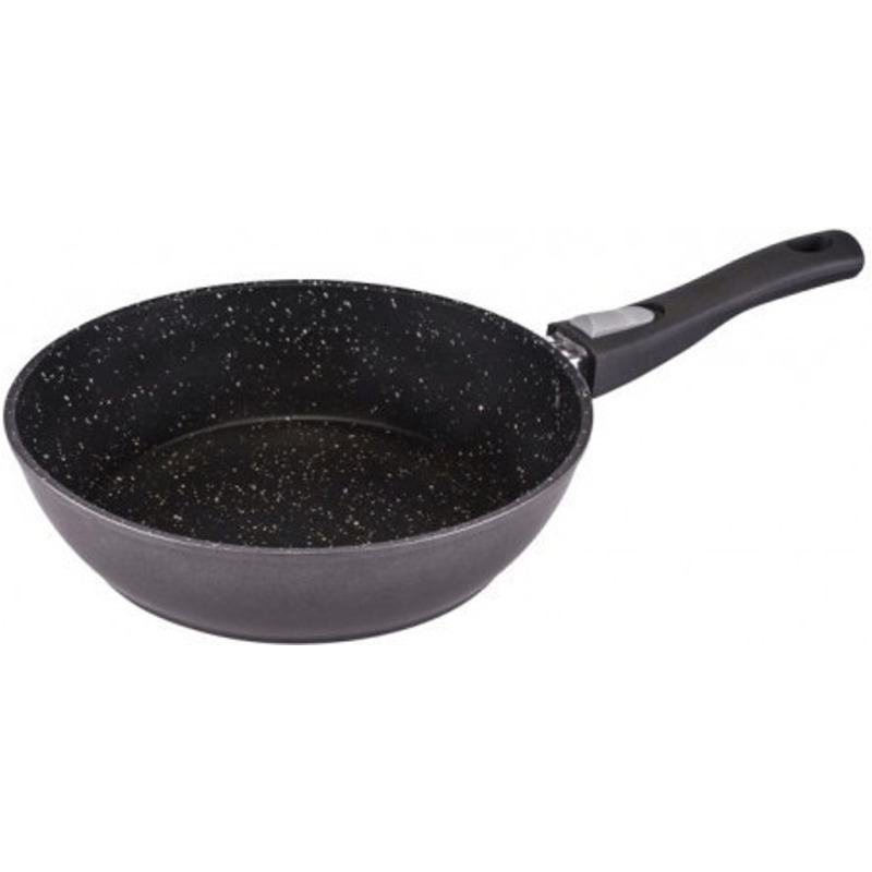 24% Rabatt auf Culinario Hochrand Bratpfanne Granit-Optik 26 cm schwarz