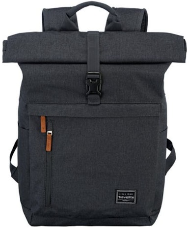Nur heute! Travelite Basics Roll-Up Rucksack für 20€ - mit 35l Volumen & Laptopfach, in Grau oder Blau