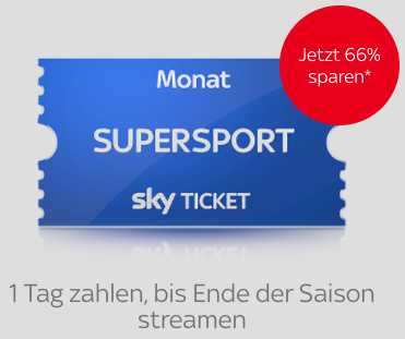 Sky Supersport: End of Season Special für nur 9,99€ statt 29,99€