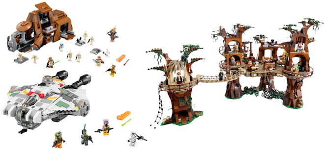 10% Rabatt auf Lego Star Wars bei Galeria Kaufhof - z. B. Ewok Village für 207€