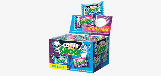 Sauer macht lustig! 😜 Center Shock Scary Mix (100 Kaugummis) für 4€