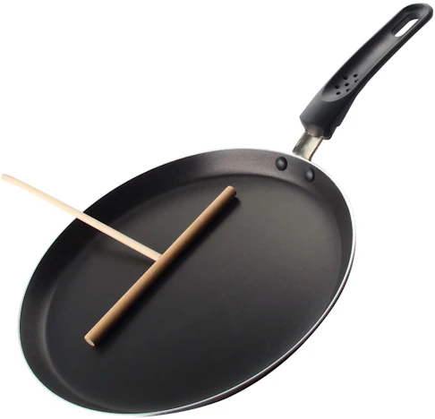 Fackelmann Crêpepfanne mit Streicher 25 cm mit 37% Nachlass