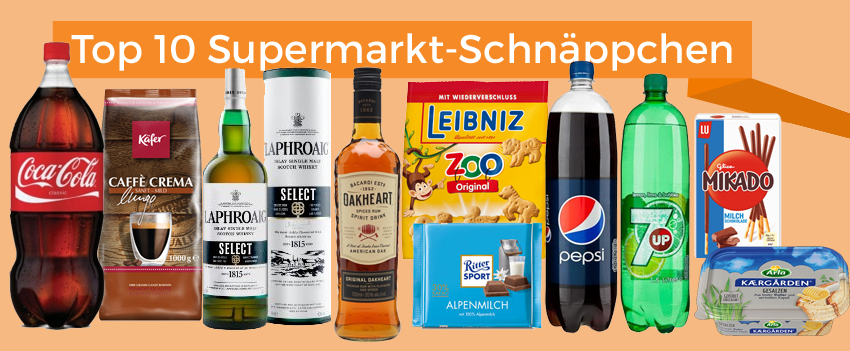 Top 10 Supermarkt-Schnäppchen der KW 48 - z.B. Ritter Sport für 0,69€