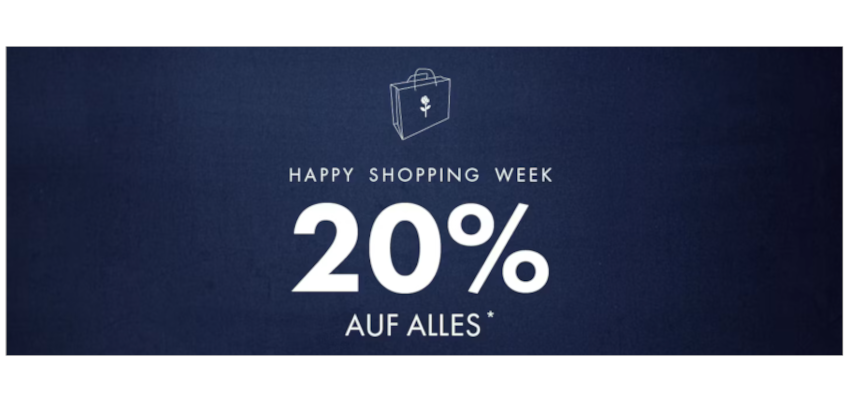 20% Rabatt bei der Seidensticker - Happy Shopping Week sichern 👕✨