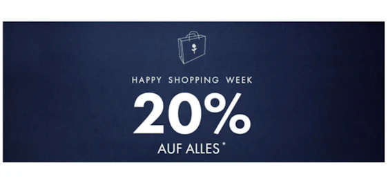 20% Rabatt bei der Seidensticker - Happy Shopping Week sichern 👕✨