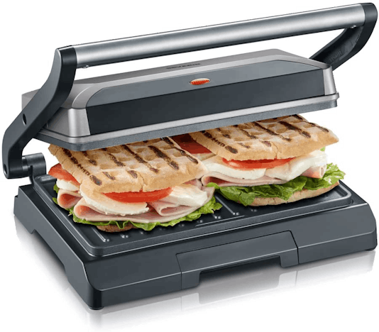 Severin KG 2394 für 25€ – 800 Watt E-Kontaktgrill für 2-3 Personen, mit Thermostat