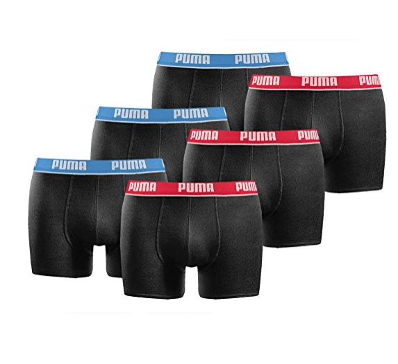 6x Boxershorts von PUMA für Herren 29,45€ statt 38€