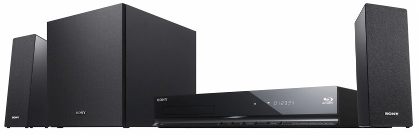 Sony BDV-EF200 für 169€ - 2.1 Blu-ray-Heimkinosystem mit 3D Player, iPod-Dock
