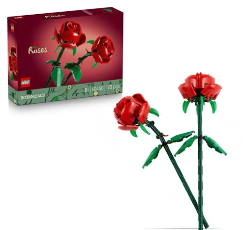 LEGO Botanicals Rosen Bauset für 9,76€(statt 13,57€)