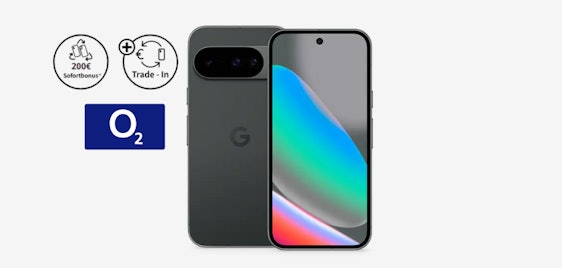 200€ Sofortbonus & eff. GRATIS 📱 Google Pixel 10 für 1€ im 60GB o2-Tarif für 19,99€ mtl.