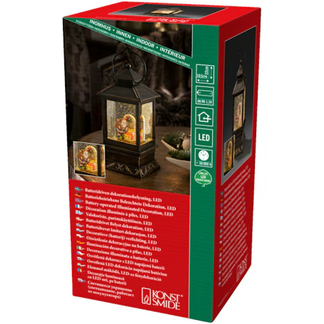 Konstsmide LED Schneelaterne bronze warmweiß (2800-000) 18% reduziert