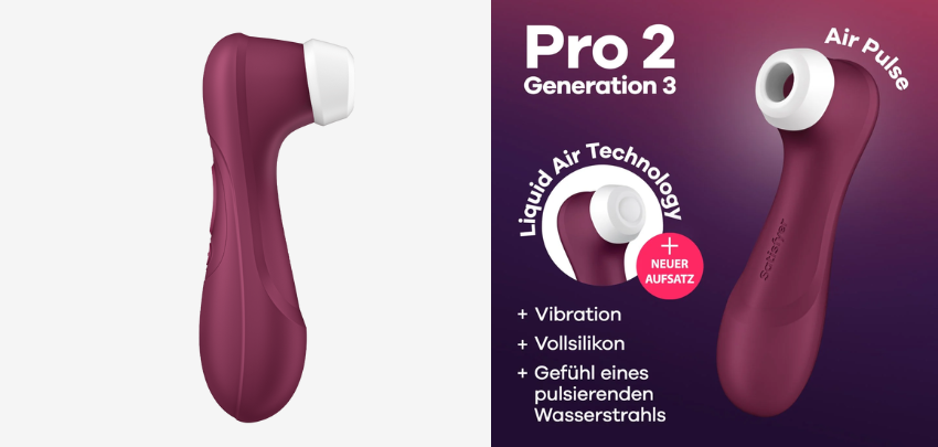 🔥 🔥 Satisfyer 'Pro 2 Generation 3' für 0€ - Tagestipp bei Eis.de | MBW: 39,95€