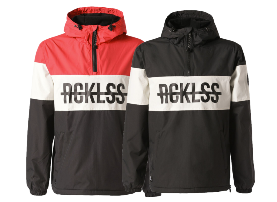 YOUNG &amp; RECKLESS Windbreaker für 26€ - Übergangs-Jacke in Größe S bis L &amp; in 2 Farben 