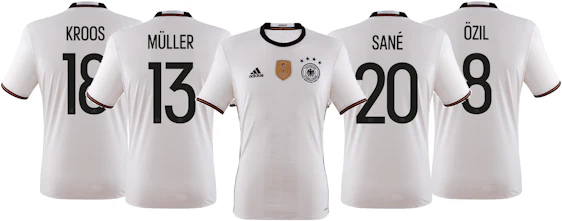 adidas Performance DFB Trikot Home für 26€ - mit Spieler-Beflockung für 29€