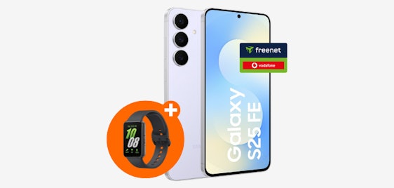 GÜNSTIGes Bundle 👍 Samsung Galaxy S25 FE & Galaxy Fit3 Smartwatch nur 19,99€/Monat (20GB Vodafone-Tarif)