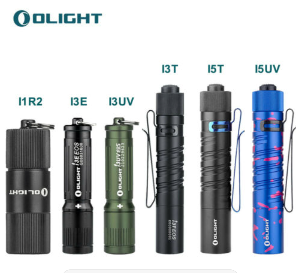 OLIGHT EDC-Taschenlampe Mini EOS Series Wasserdichter Akku IPX8 Daily Carry