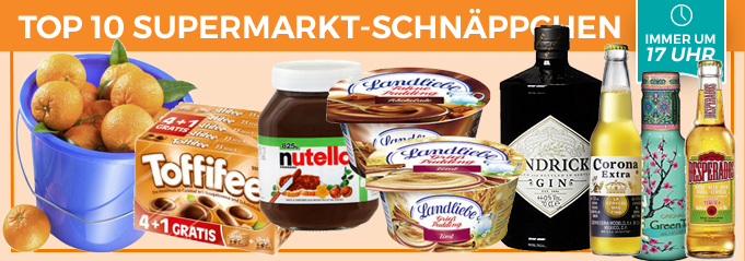 Top 10 Supermarkt-Schnäppchen der KW 50 - z. B. Landliebe Joghurt für 0,18€