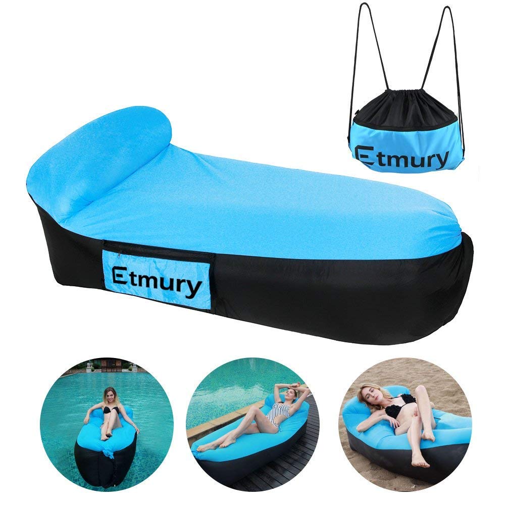 Wasserdichtes Aufblasbares Sofa mit Tragtasche für 20,14€ (statt 30,99€)