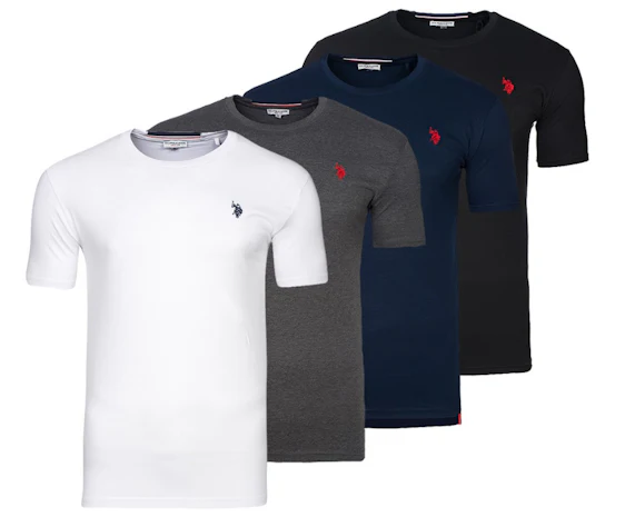 Herren T-Shirt von U.S. Polo assn. in diversen Farben für 10€