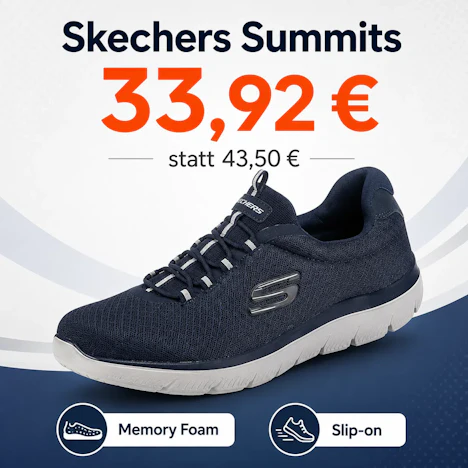 Skechers Summits Herren-Sneaker mit Memory Foam