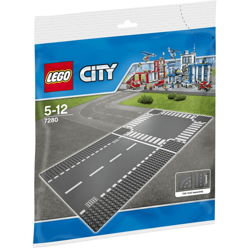 57% Rabatt auf LEGO City Gerade Straße und Kreuzung (7280)