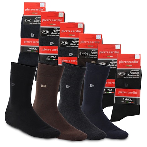 18er Pack Pierre Cardin Business-Socken Herren für 9,99 EUR inkl. VSK