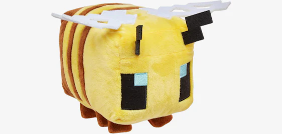 Minecraft-Fans aufgepasst! 🐝 Süßes Biene Plüschtier (20cm) für nur 12€