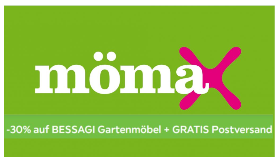 Mömax-Sale: 30% auf Gartenmöbel der Marke Bessagi Garden – z.B.: Hollywoodschaukel "Ilva Blu" für 321€