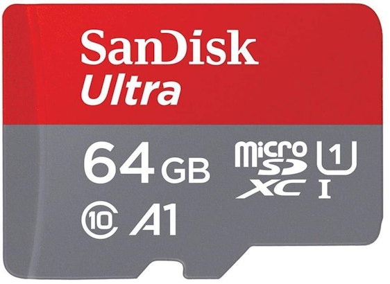 SanDisk Ultra A1 microSD microSDXC 64GB (SDSQUAR-064G) für 13,99 EUR