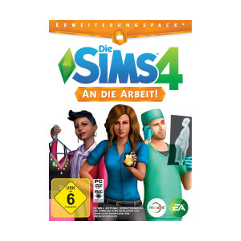 Aktion: Die Sims 4: An die Arbeit! (Add-On) (PC/Mac) 29% günstiger