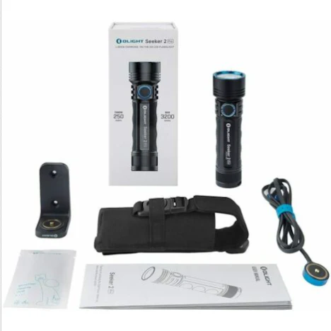 OLight Seeker 2 Pro LED Taschenlampe akkubetrieben (3200lm,198g) 117,57€