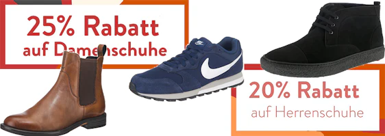 Mid Season Sale bei Mirapodo - nur heute 25% Rabatt auf Damenschuhe, 20% Rabatt auf Herrenschuhe