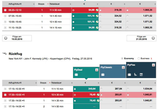 Error Fare! Kopenhagen - New York: hin und zurück für 141€ mit Air Berlin
