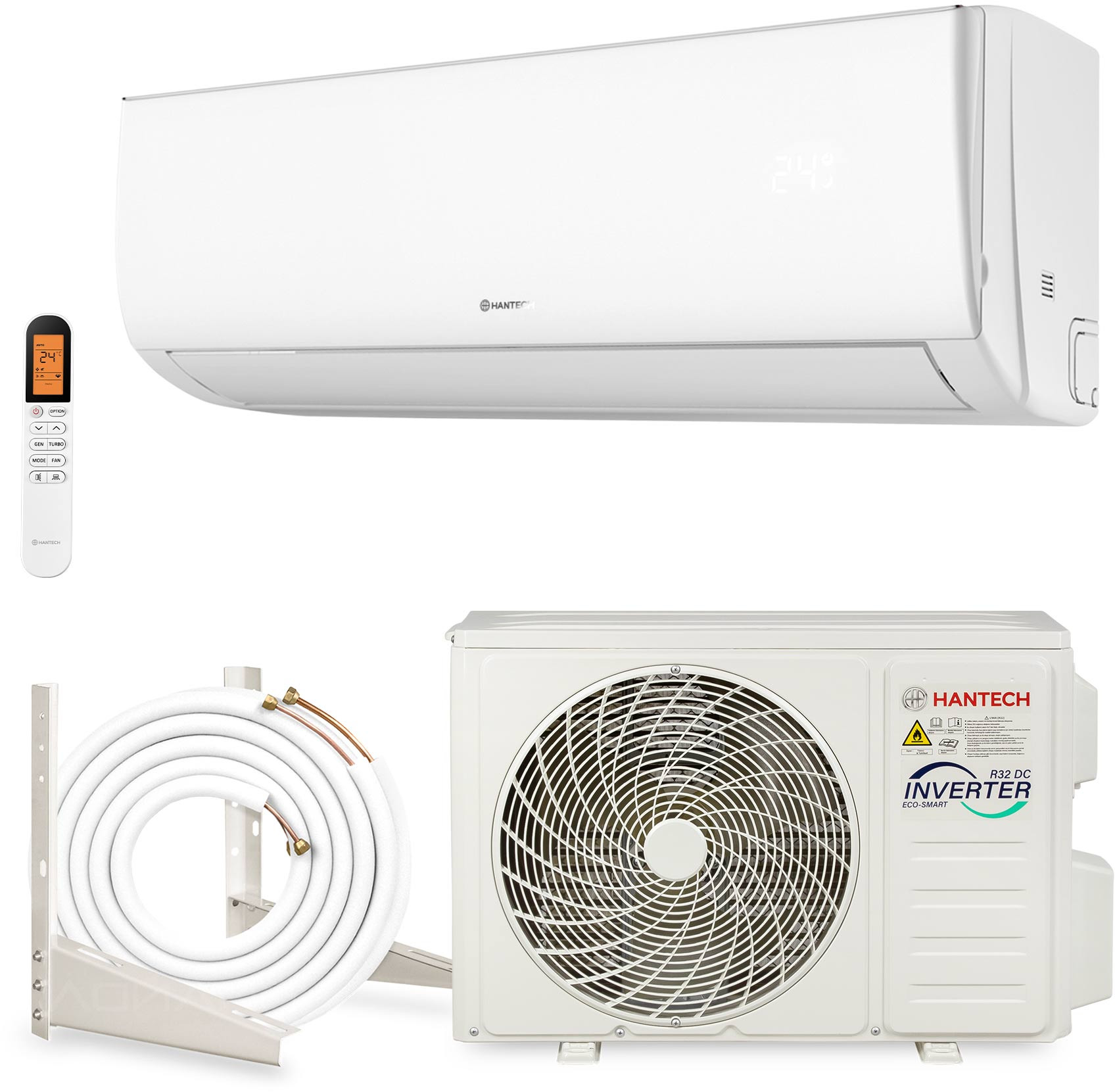 Hantech 12000 BTU für 371€ – 3,4 kw Split-Klimaanlage mit WLAN