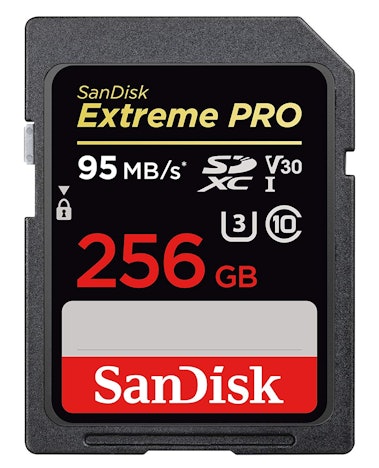 SanDisk Extreme PRO 256 GB SDXC Speicherkarte für 49,- EUR inkl. Versand