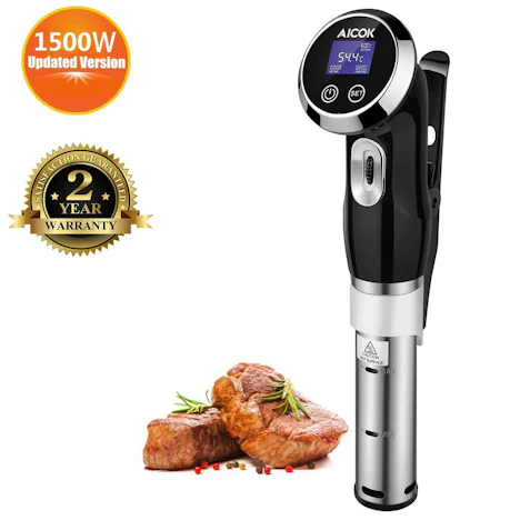 Sous Vide 1500W, LCD Touch Display