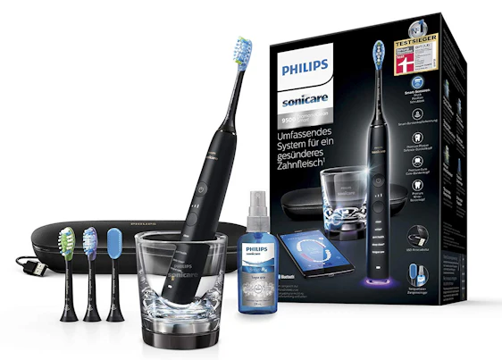 Philips Sonicare DiamondClean Smart Schallzahnbürste HX9924/13 mit 5 Putzprogrammen