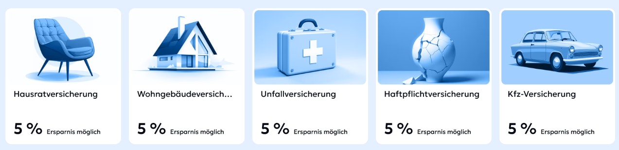 Monio App: Versicherung wechseln mit 5% Rabatt und Gutschein