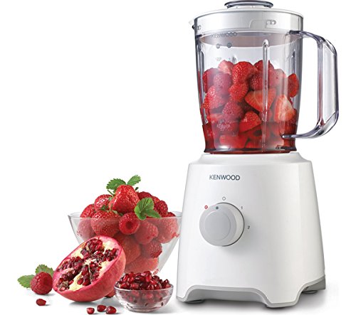 Ken­wood BLP300WH Blend X Kom­pakt Stand­mi­xer Weiß (400 Watt, 1.6 Liter) für 24,99€