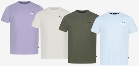 Puma Essentials T-Shirt für 15€ - reine Baumwolle, perfekte Farben für den Frühling