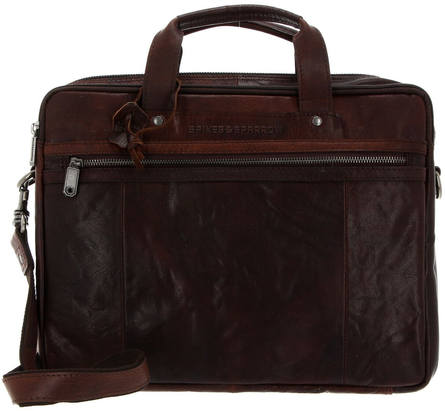 20% auf Spikes &amp;amp; Sparrow Bronco Business Bag S Dark Brown sparen
