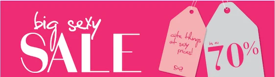 Sale bei Hunkemöller - bis zu 70% Rabatt, 4 Slips für 10€ oder 50% Rabatt auf den 2. Basic BH