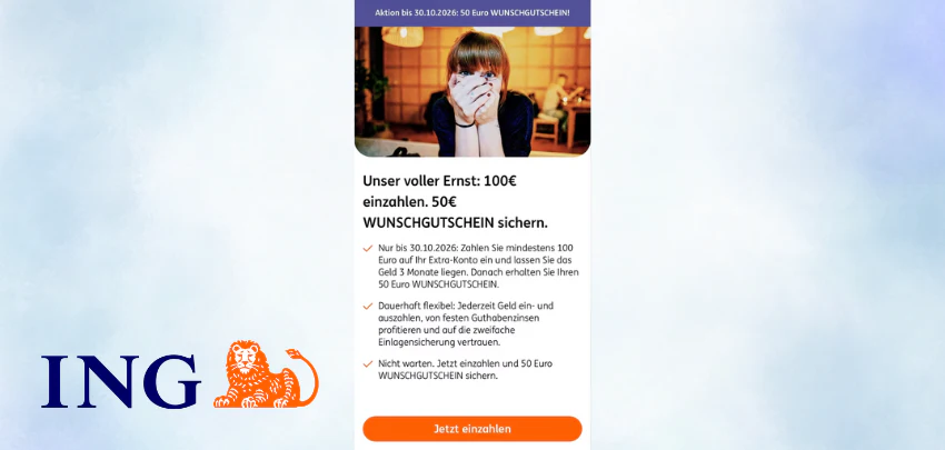 ING-Wunschgutschein ING-Wunschgutschein