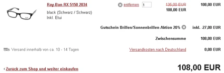 mister spex 20 prozent auf alles
