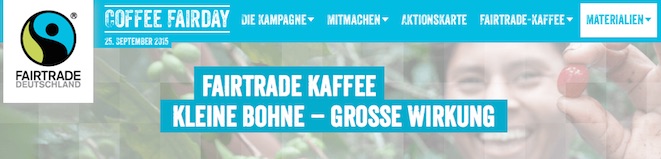 Viele kostenlose Artikel bei Coffee-fairday.de - z.B. 100 kostenlose Kaffeebecher