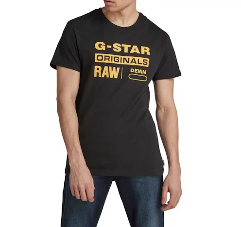 G-STAR Herren Graphic 8 T-Shirt in schwarz für 10,35€(statt 30€)