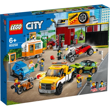 30% auf LEGO City - Tuning-Werkstatt (60258) sparen